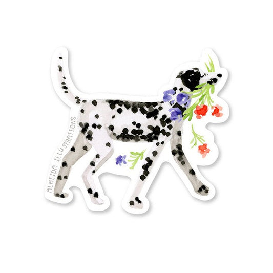 Dalmatian Dog Sticker