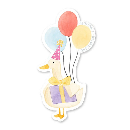 Party Goose Sticker