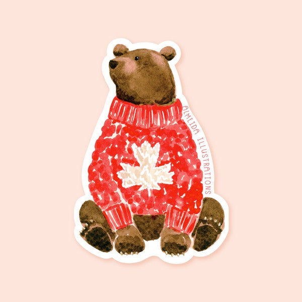 Grizzly Bear Sticker