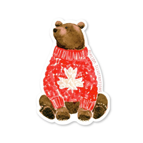 Grizzly Bear Sticker