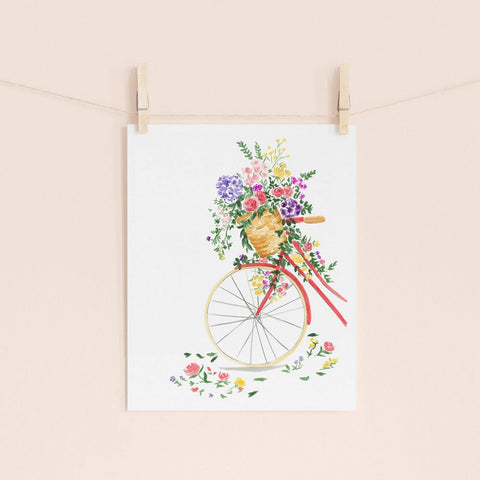 Floral Bicycle