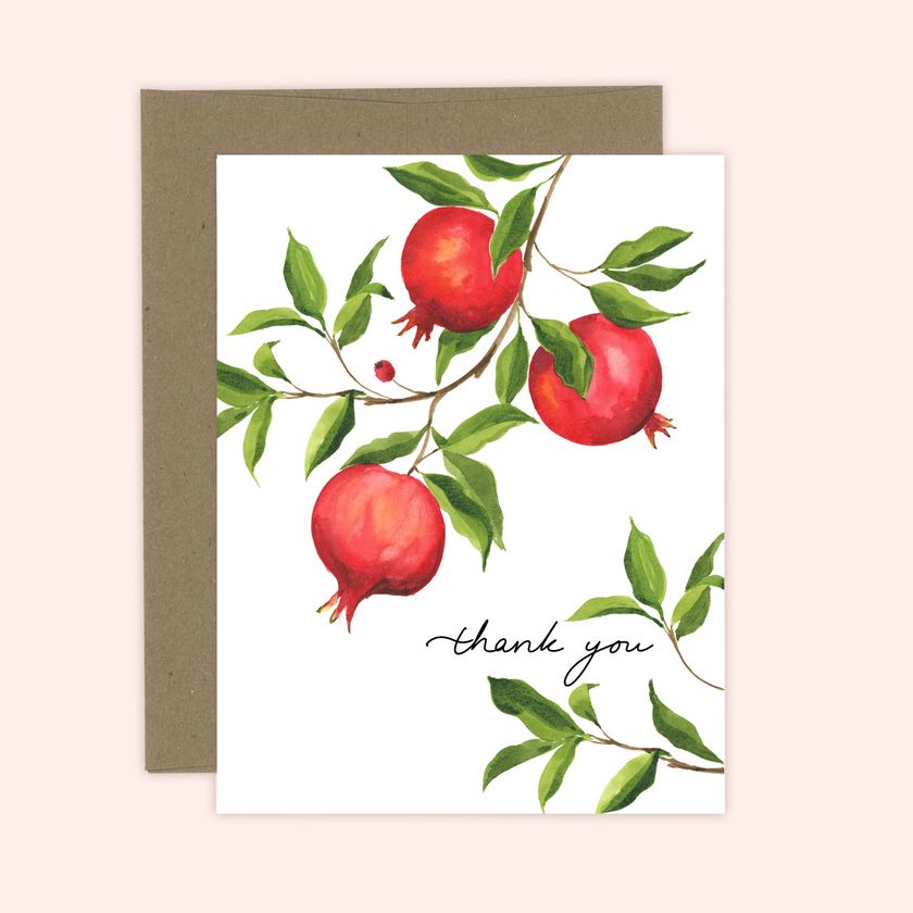 Thank You Poms Card