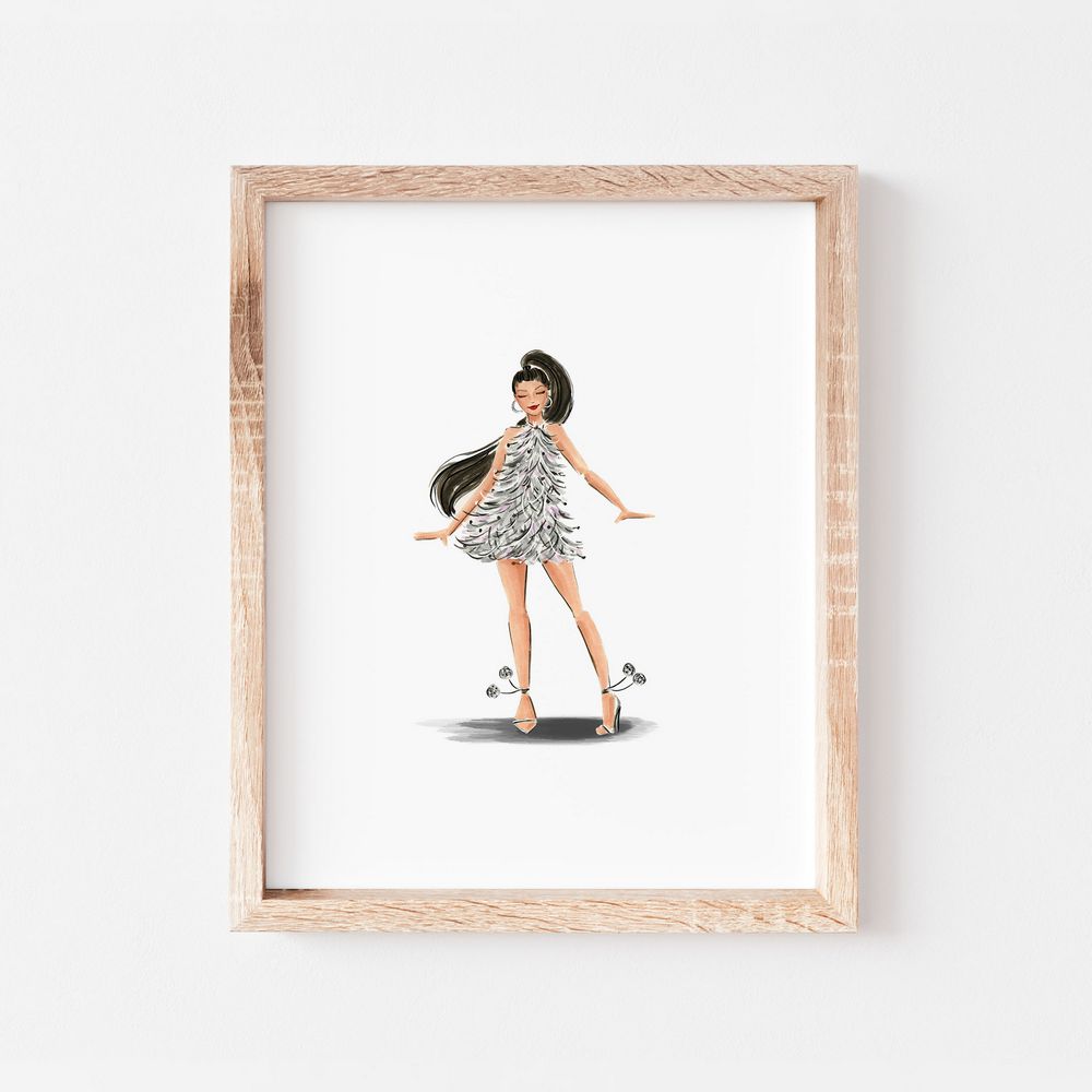 Dancing Queen Art Print