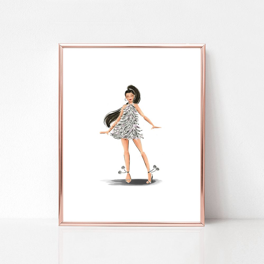 Dancing Queen Art Print