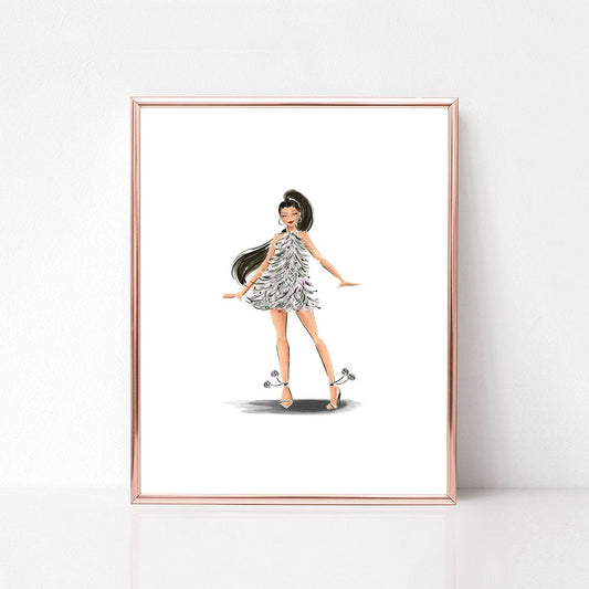 Dancing Queen Art Print