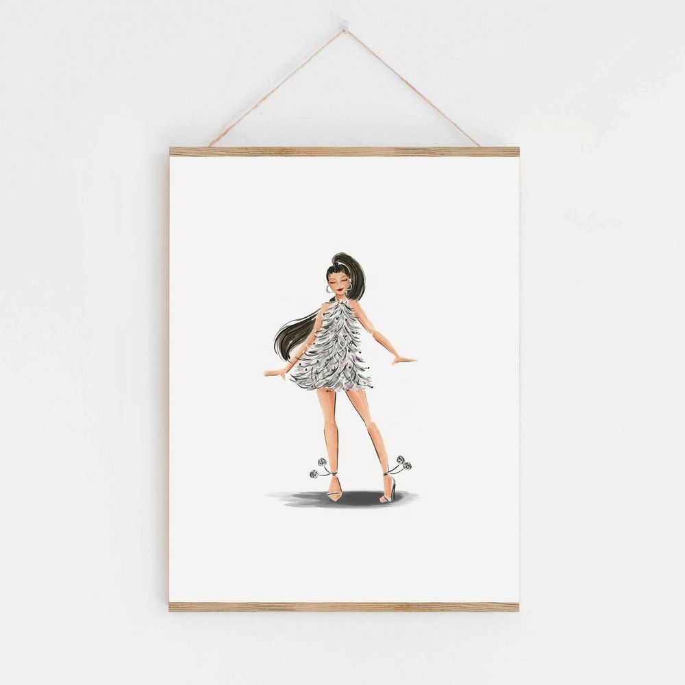 Dancing Queen Art Print