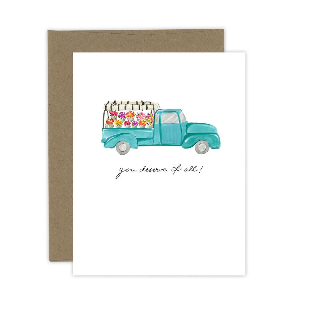 You Deserve it All! Card