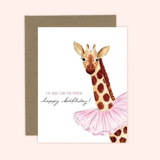 Here for the Party! Card