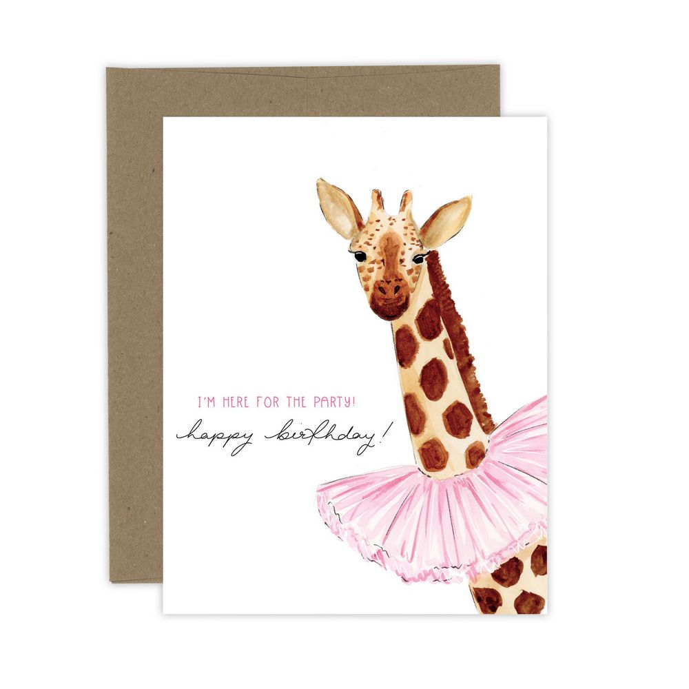 Here for the Party! Card