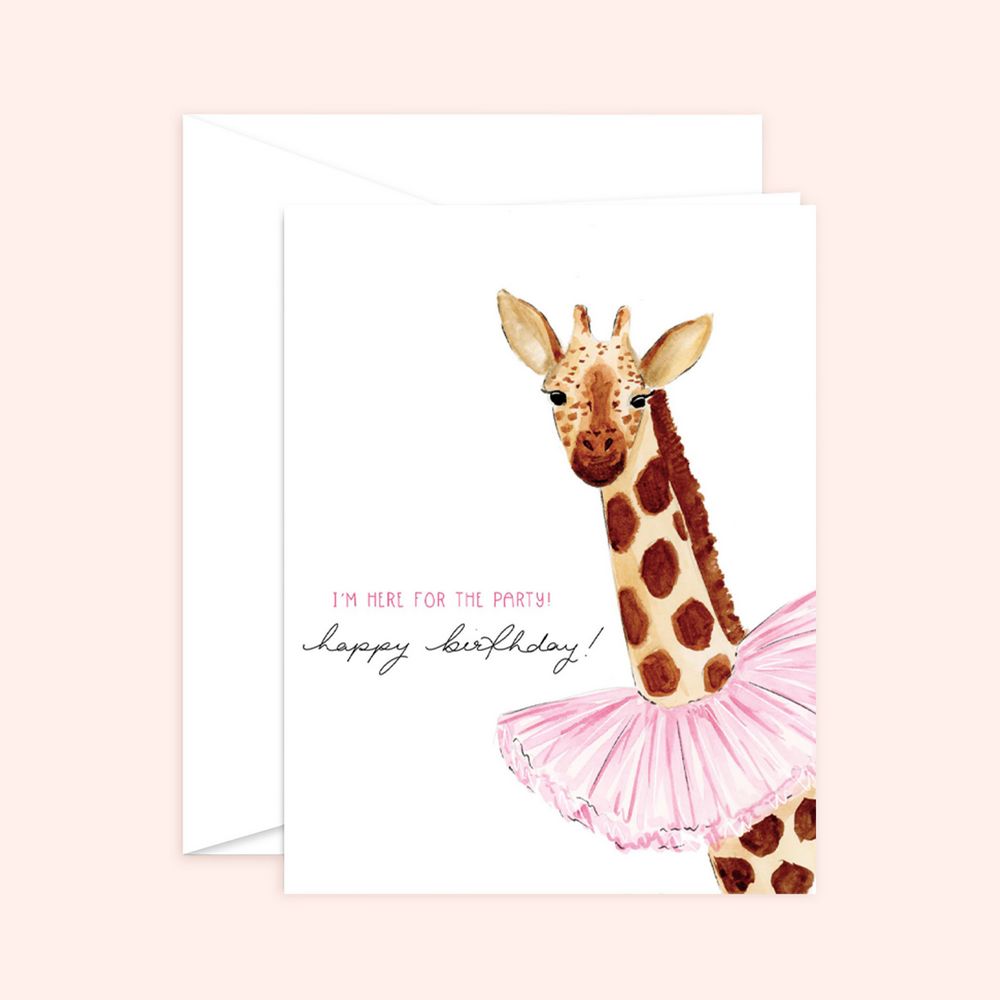 Here for the Party! Card