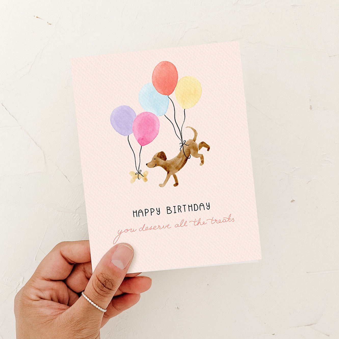 Treats on your Birthday Card