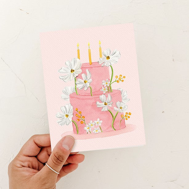 Birthday Floral Cake