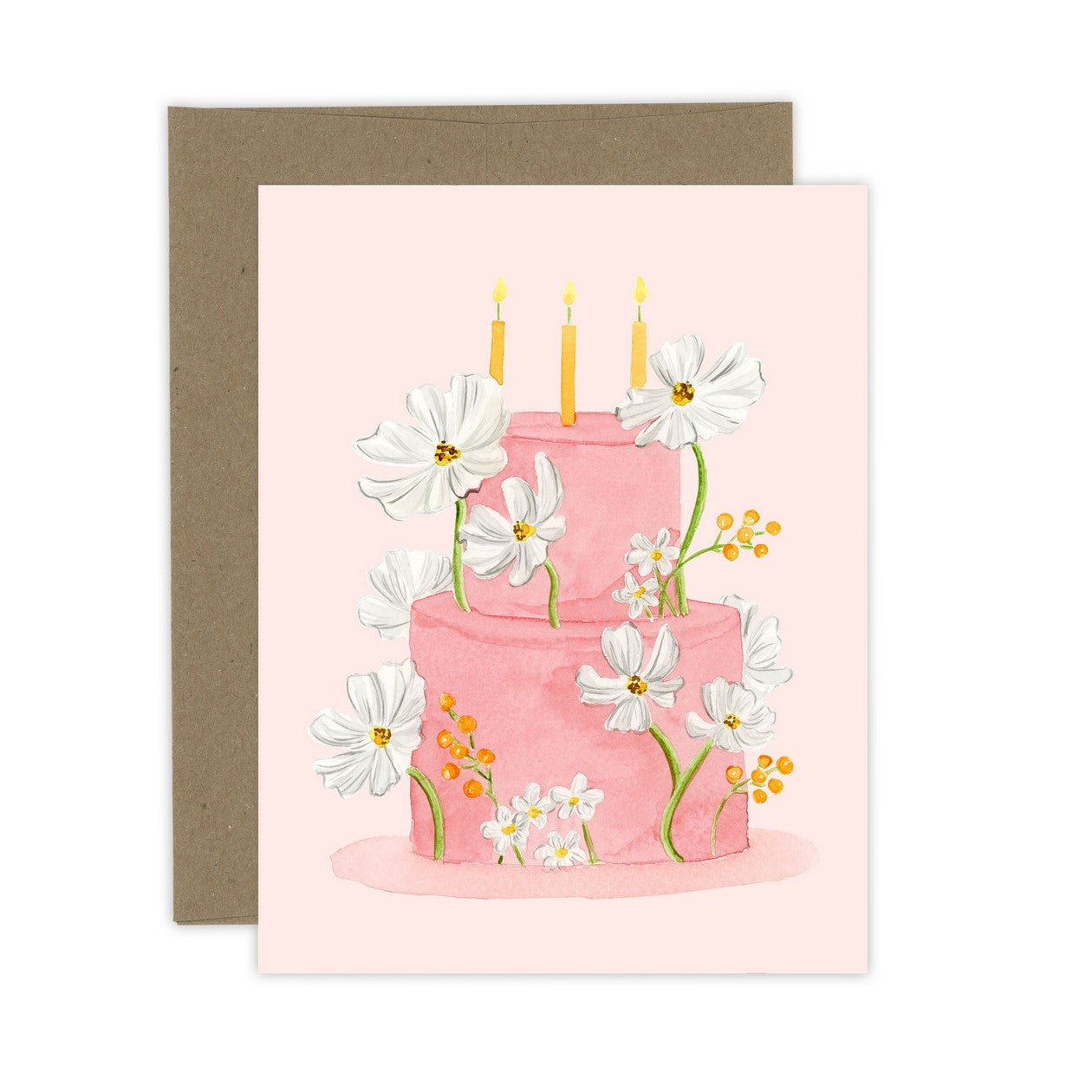 Birthday Floral Cake