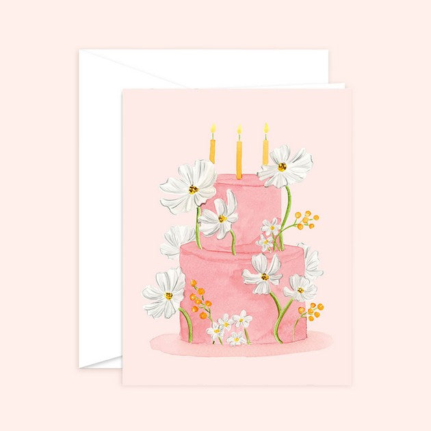 Birthday Floral Cake