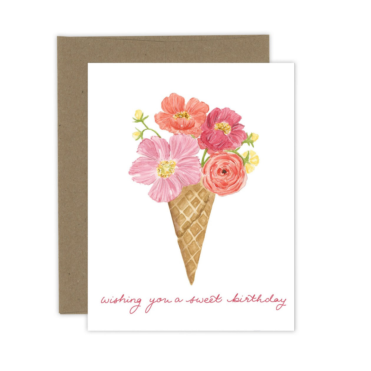 Sweet Birthday Ice Cream Card