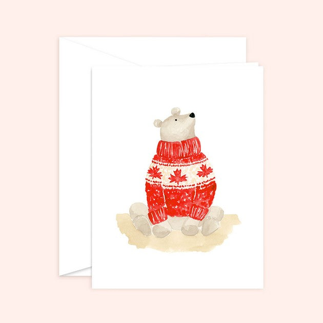 Polar Bear Card