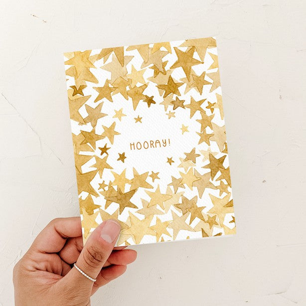 Hooray Stars Card