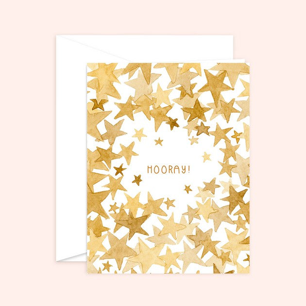Hooray Stars Card
