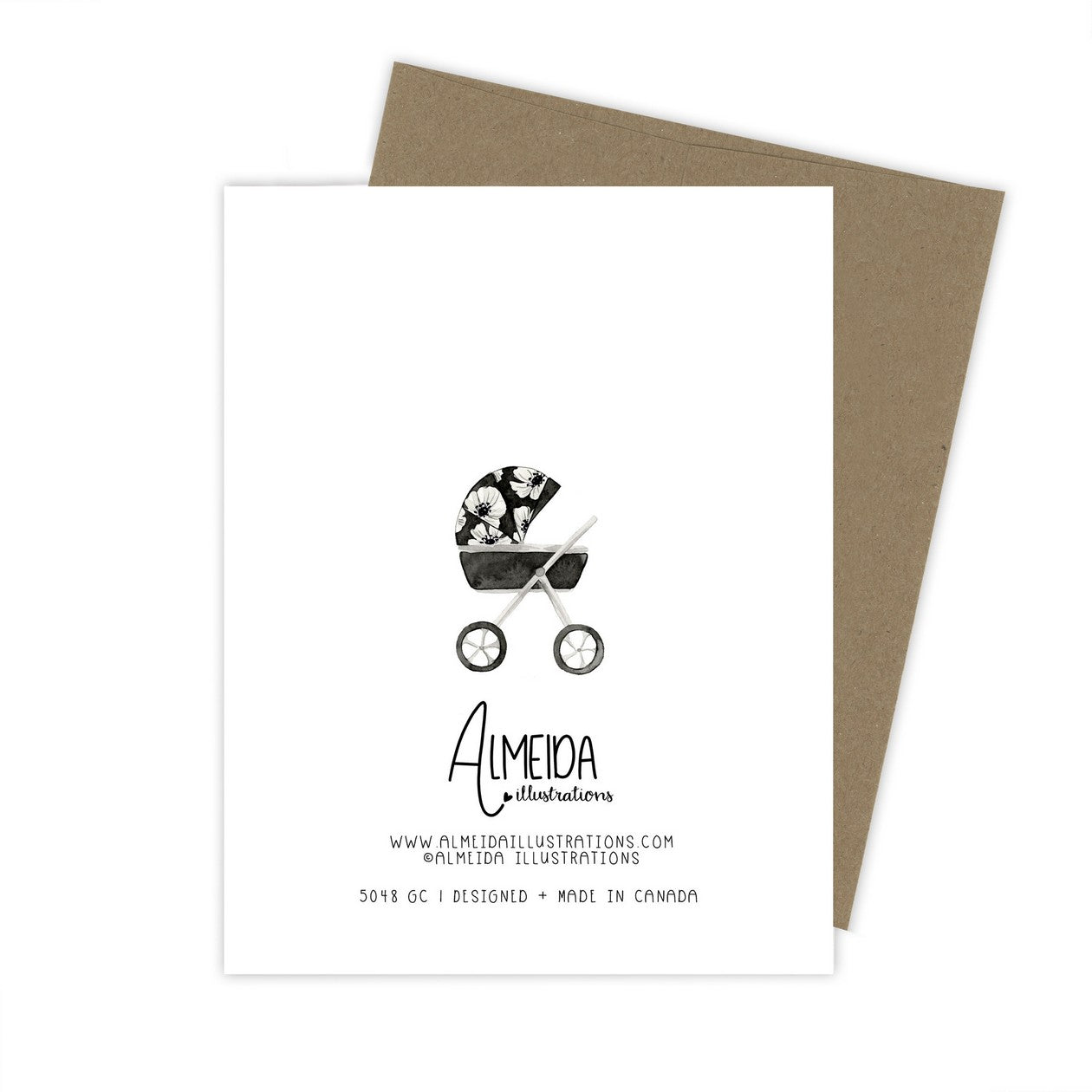 Bonjour Bebe Card