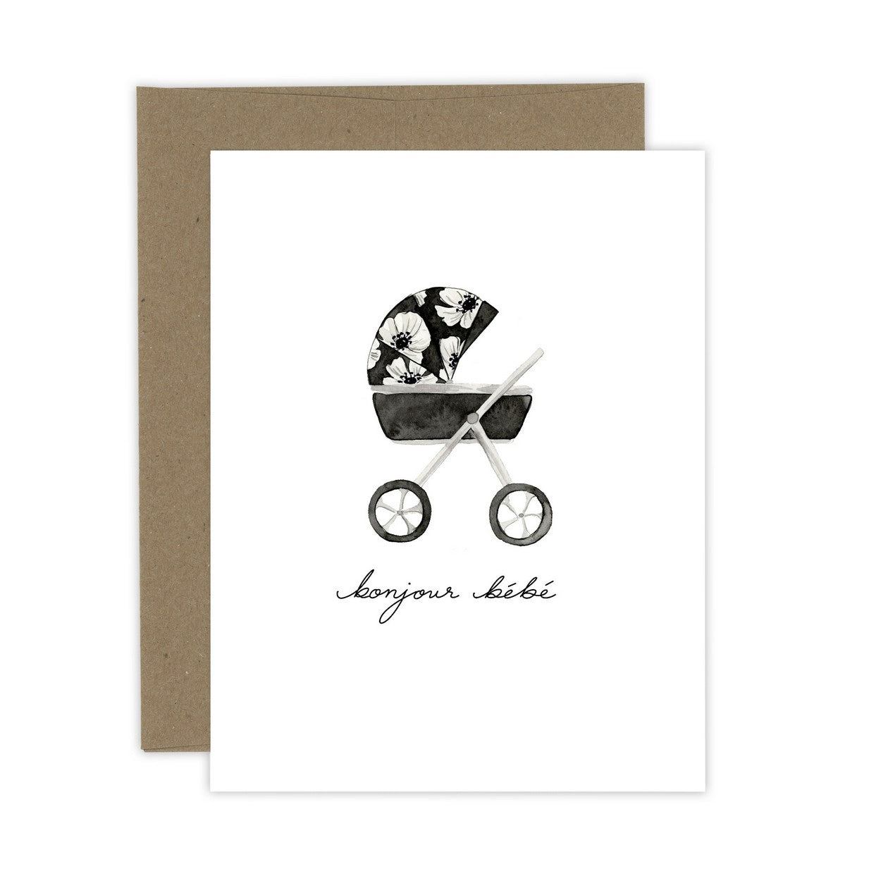 Bonjour Bebe Card