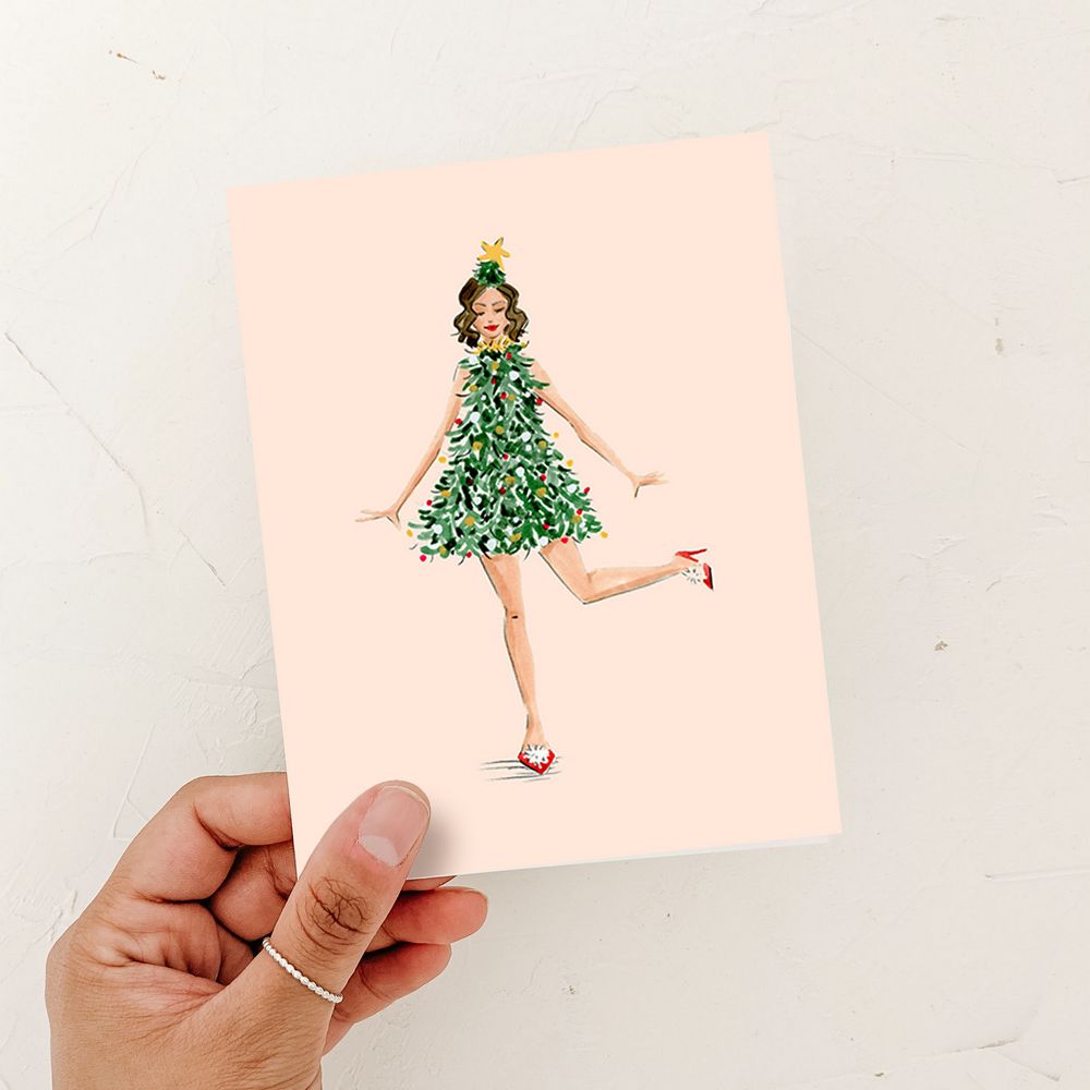 Jingle Dress Card