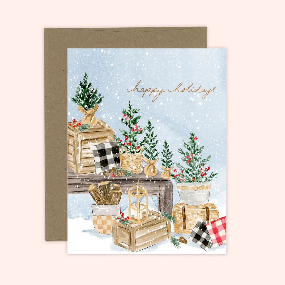 Farmhouse Christmas Card