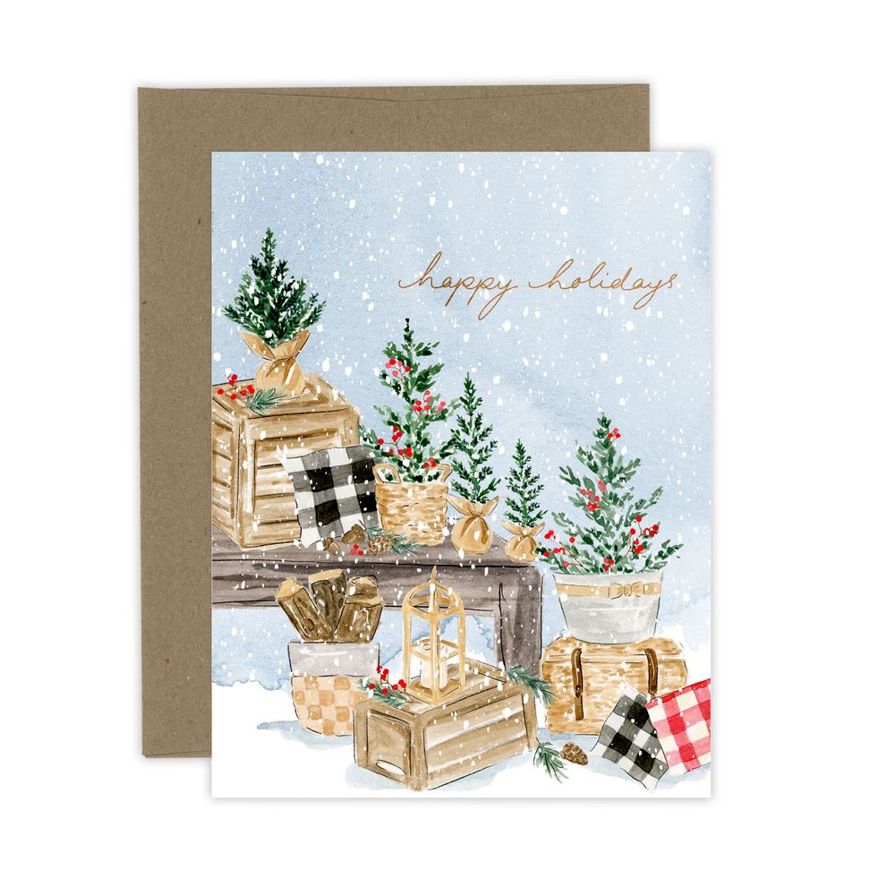 Farmhouse Christmas Card