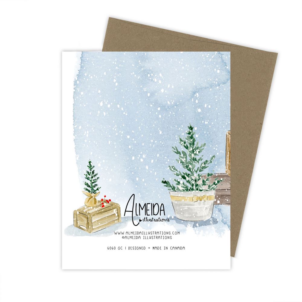 Farmhouse Christmas Card