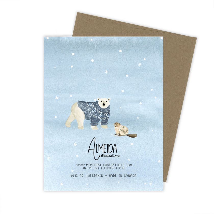 Winter Sweaters Card