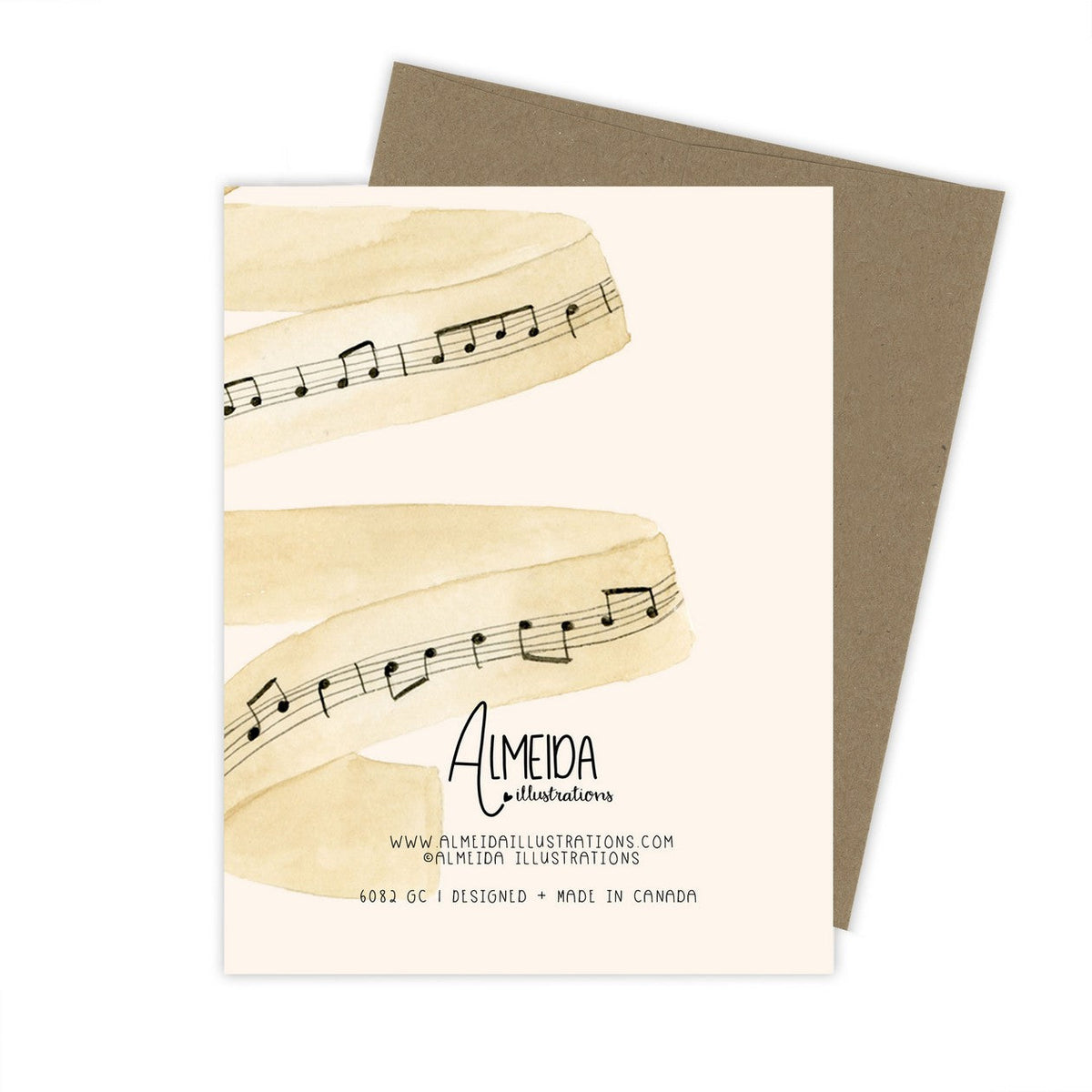 Musical Tree Card