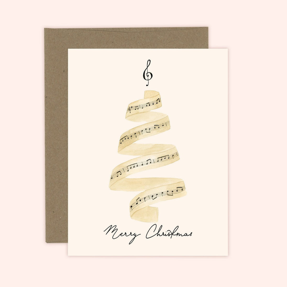 Musical Tree Card