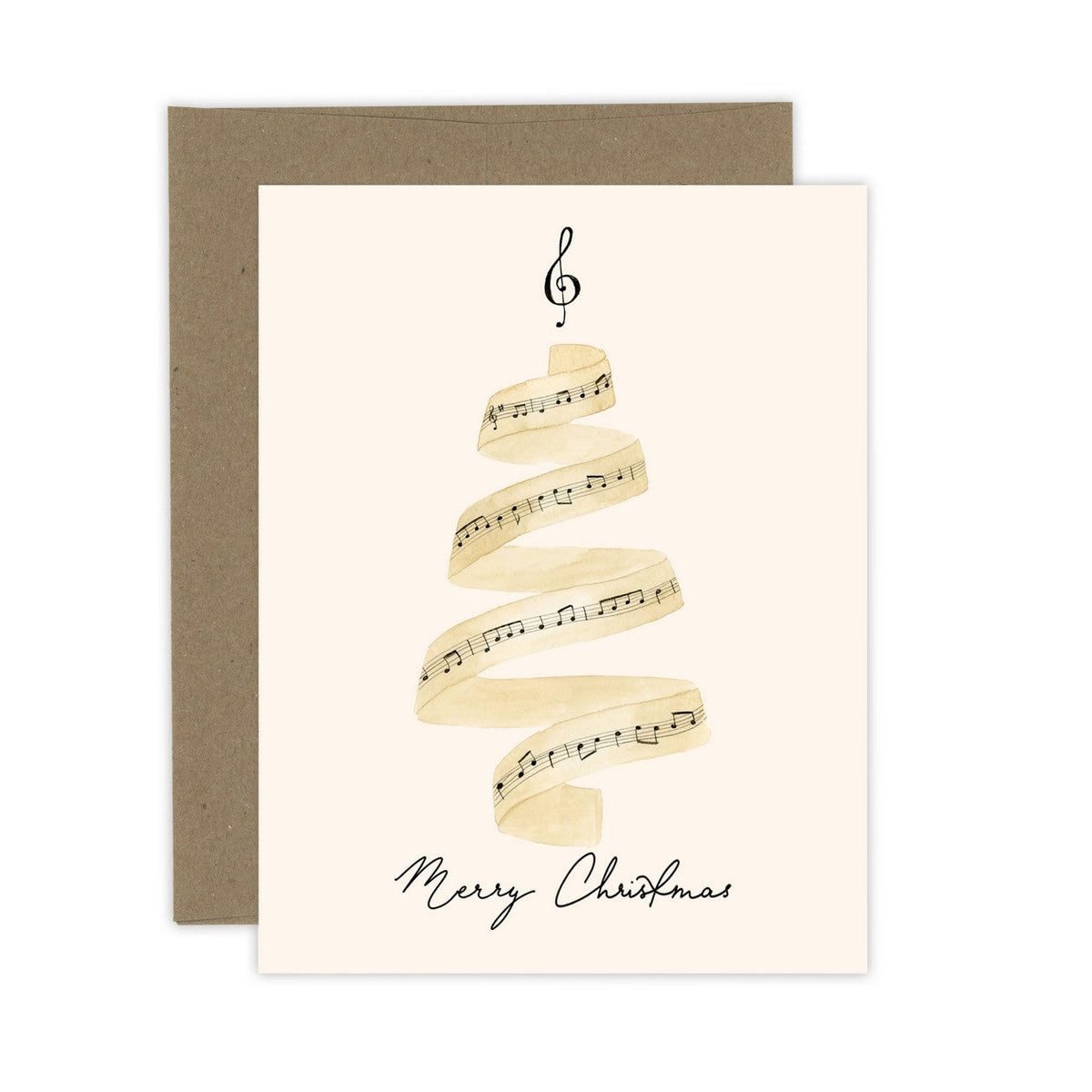 Musical Tree Card