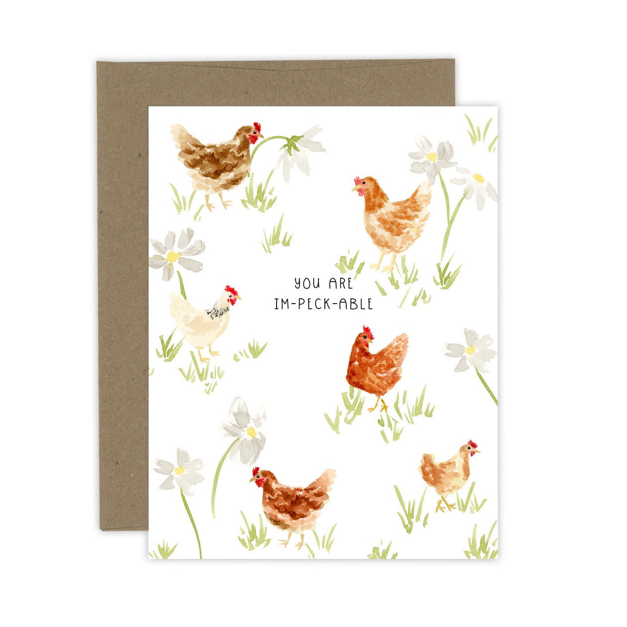 You are Im-peck-able Card