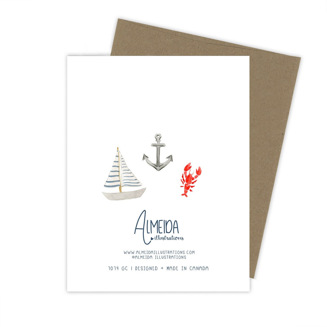 You, Me, and the Sea Card