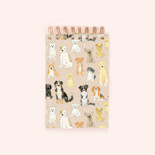 Dog Pawty Spiral Notepad