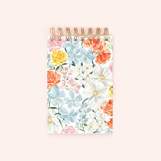 Spring Blooms Spiral Notepad
