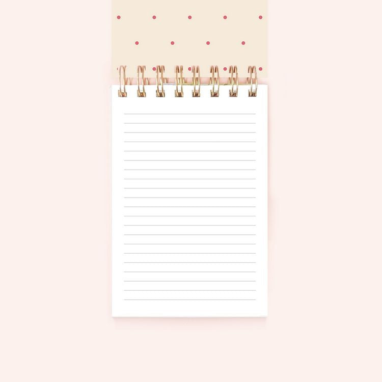 Fall Florals Spiral Notepad
