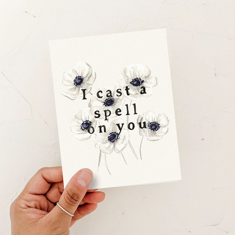 I Cast a Spell on You Card