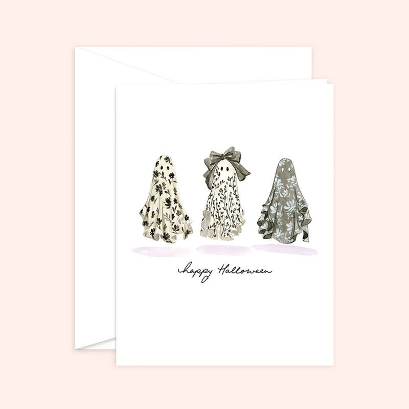 Floral Ghosts Card