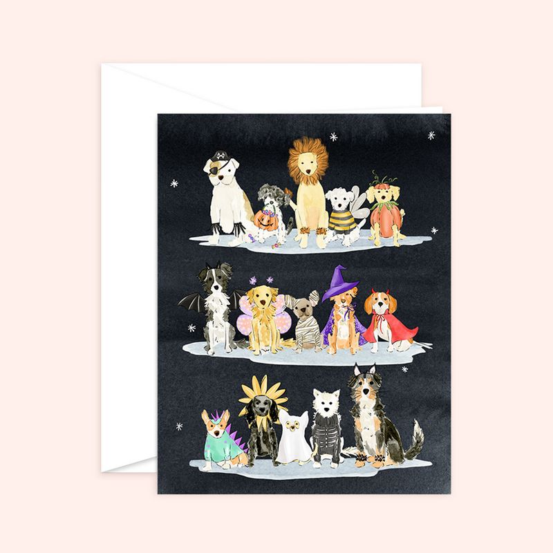 Spooky Pups Card