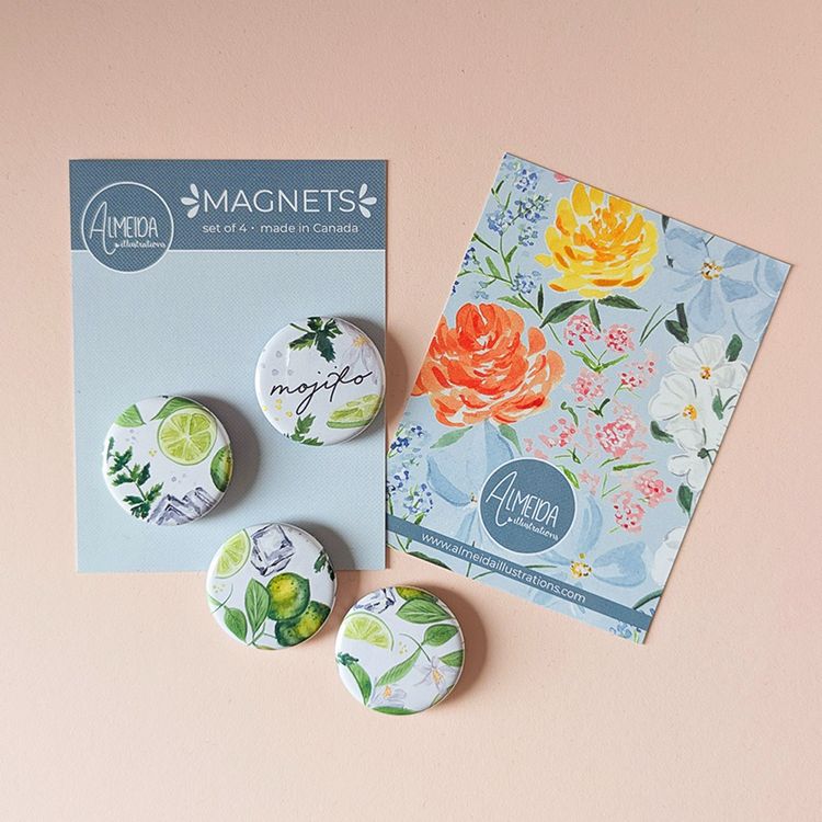 Mojito Magnet Set