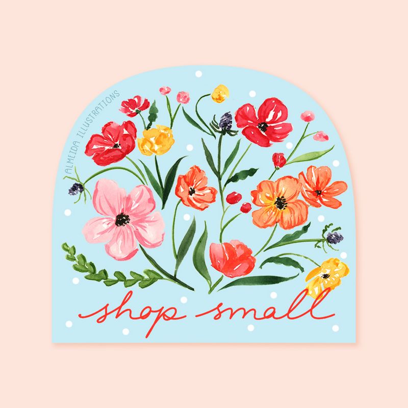 Shop Small Sticker