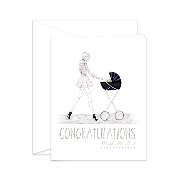 Congratulations Mama! Greeting Card