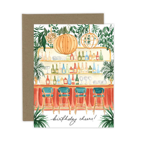 Tropical Birthday Cheers Card