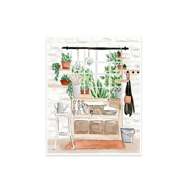 Greenhouse Art Print