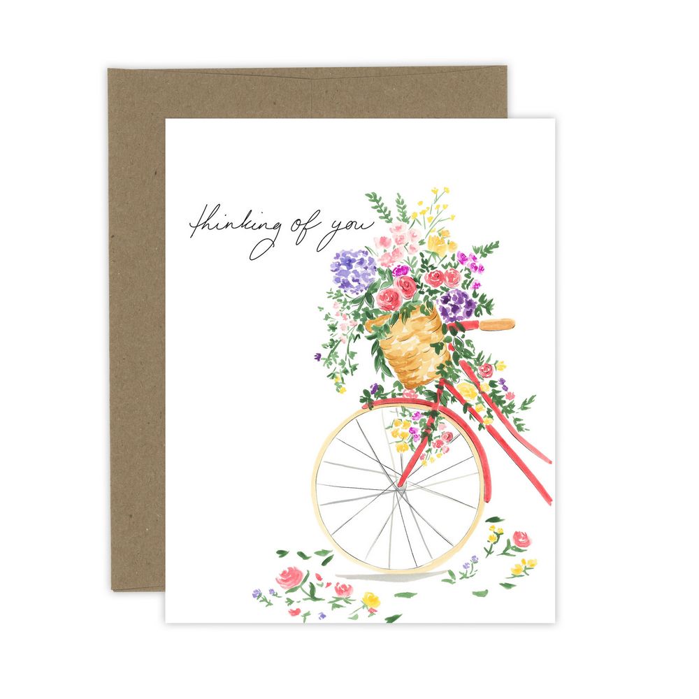 Thinking of You Floral Card