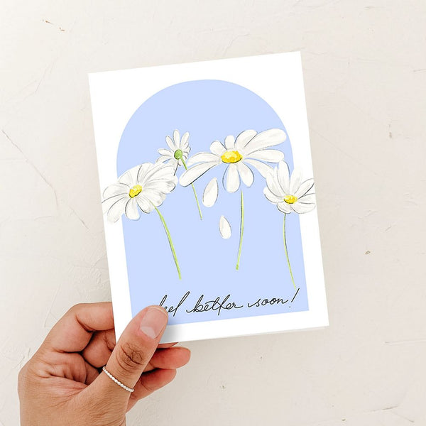 Daisy Feel Better Soon Card