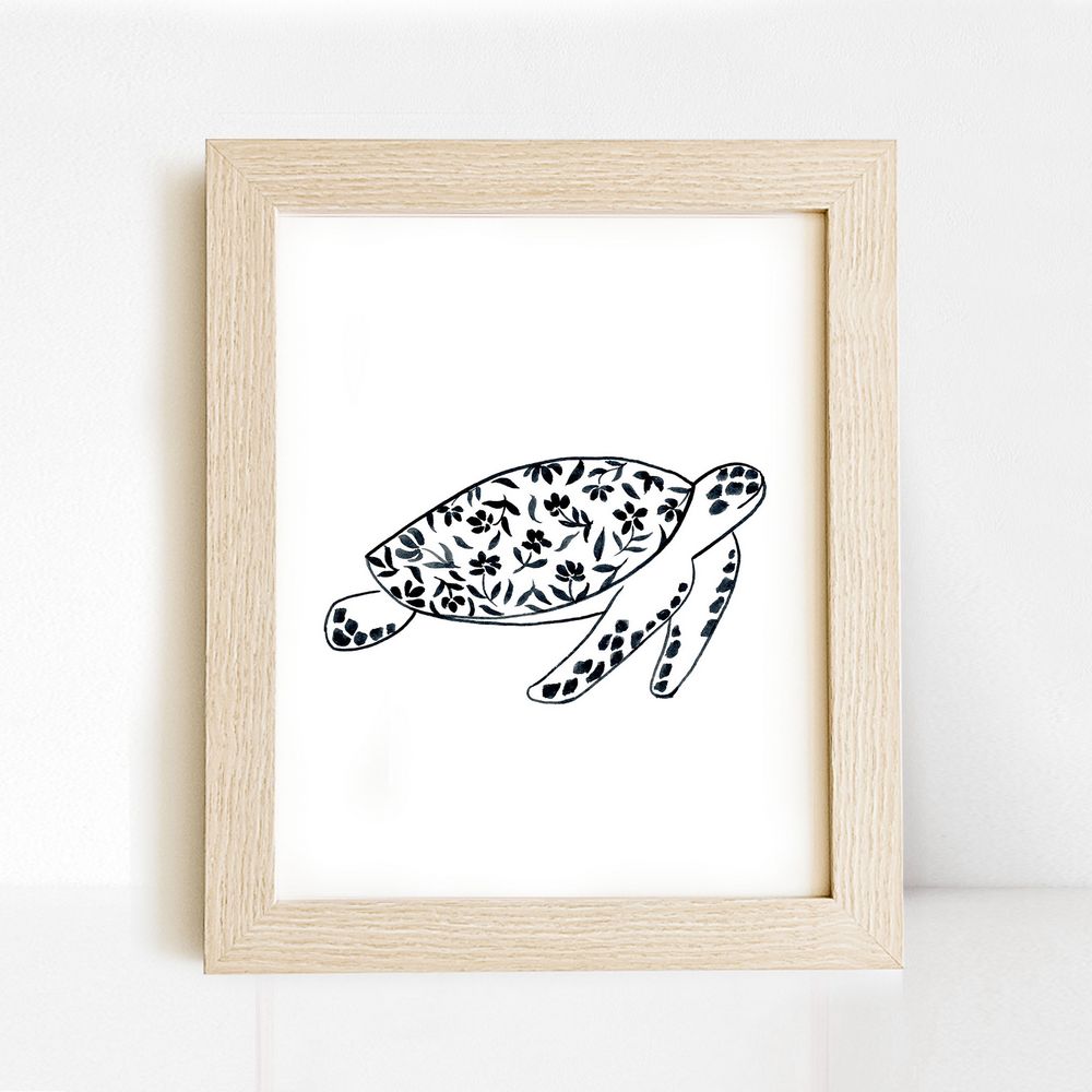 Floral Turtle