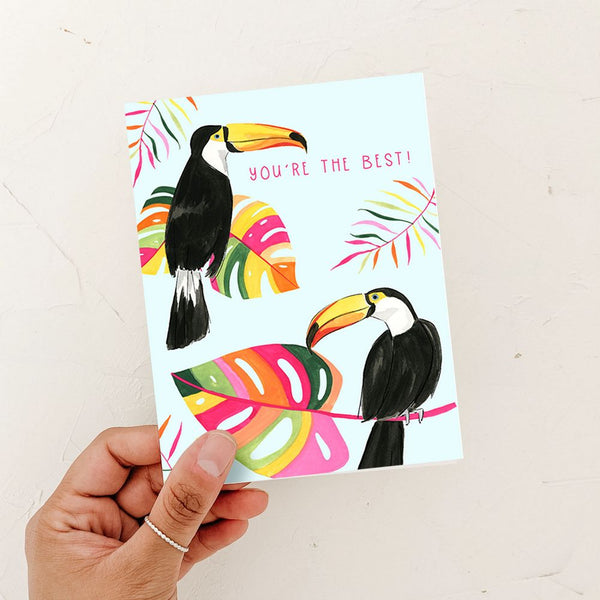 Toucan - You're the Best Card