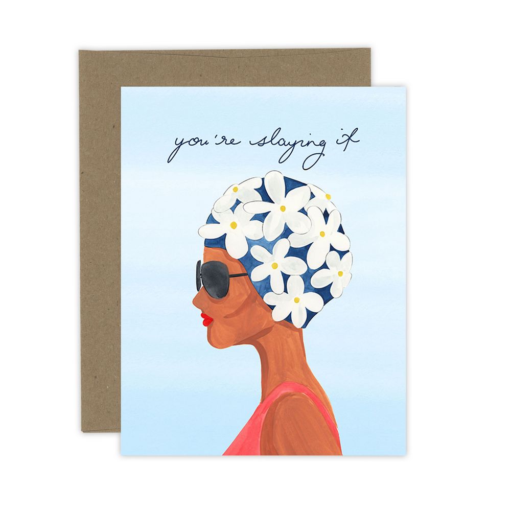 Slay Girl card